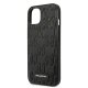 Karl Lagerfeld Monogram Plaque Case for iPhone 13 mini, Black
