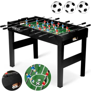 Neo-Sport NS-805 Foosball Table, 115x60x78 cm, Black