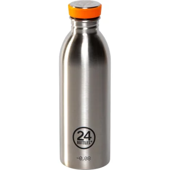 24Bottles Urban Bottle Brushed Steel Drinking Bottle, 500 ml