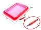 Kinetic Sand for Kids 2kg with Molds and Sandbox, Pink