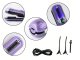 Hair Trimmer for Split Ends Trimming and Styling with USB, Purple