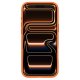 MagSafe Silicone Case Spigen iPhone 17 Pro Cosmic Orange