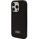 Audi iPhone 15 Pro Max Case Silicone, Black
