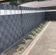 PVC Privacy Screen Strip for Balcony Terrace Garden Fence - 19cm x 35m and 450g/m², Anthracite