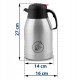 Berdsen BD-780 Vacuum Teapot Thermo Kettle Thermos 2l