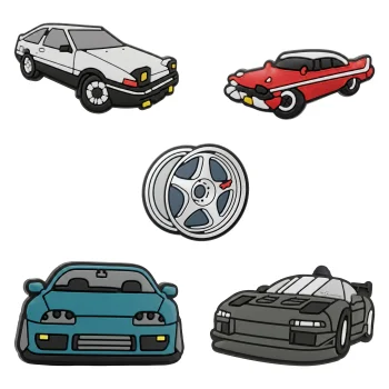 TFO 3D Stickers Fast Cars, Pack of 5