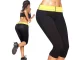 Neoprene Fitness Slimming Shorts, Size XL, Black