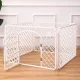 Petsi Large Playpen Enclosure for Dogs and Cats, White