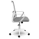 Sofotel Wizo Ergonomic Mesh Office Chair, grey-white