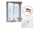 Mosquito Mesh Net Anti-Insect Screen for Windows - 130x150cm, Black