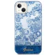 Guess Porcelain Collection Hardcase for iPhone 14 Plus Blue