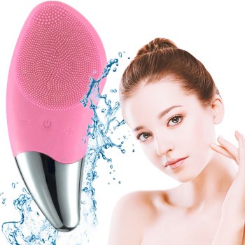 Electric Sonic Facial Cleansing Brush Massager, Different colours