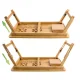 Ruhhy S23452 Bamboo Laptop Table, up to 17\"