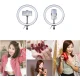 Puluz LED RGB Vlogging Ring Photo Video Light Lamp 30cm + Tripod Mount 1.1 m