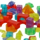Glow-in-the-Dark Magnetic Building Blocks, 3D Figures, 32 Pcs