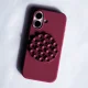 TFO Silicone Stick Case for Apple iPhone 15 Pro Max 6.7\", Burgundy