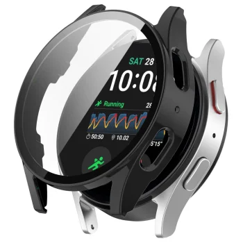 Tech-Protect Defense360 Case for Samsung Galaxy Watch 4 / 5 / FE (40mm), Black