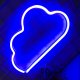 Decorative LED neon cloud lamp, blue