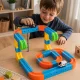 Magnetic Building Blocks - Racing Track and Trains, 100 Pieces