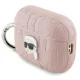 Karl Lagerfeld Monogram Karl Head Case for AirPods Pro 2, Pink