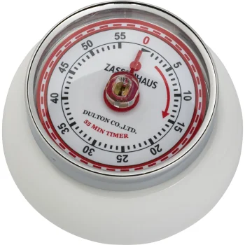 Zassenhaus SPEED mechanical kitchen timer, white