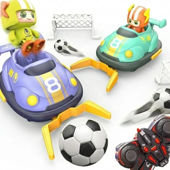 Remote Control RC Car Soccer Game Set with Goals