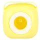 Silicone Dog and Cat Bath Brush with Shampoo Dispenser, Yellow