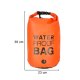 Waterproof Dry Bag Backpack for Hiking Camping Canoeing Traveling 15L, Orange