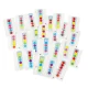 Montessori Educational Game Colorful Balls, 66 pcs