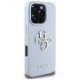 Guess PU Grained Big 4G Case for iPhone 16 Pro Max, Blue