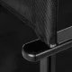 Folding Aluminum Makeup Visage Chair / Director\'s Chair, Ash color