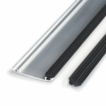 Aluminum Connection Top Profile with Sealing Rubbers 6m