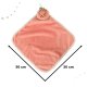 Kids Hand Towel with Plush Watermelon for Kindergarten 30x30cm, Pink