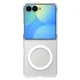 Spigen AirSkin MagFit Case for Samsung Galaxy Z Flip 8, Clear / White