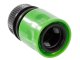 Garden hose quick connector 1/2 inch, green