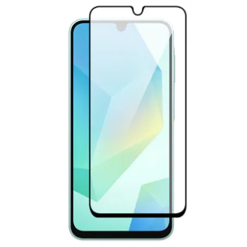 Tel Protect Full Glue 6D Tempered Glass for Samsung Galaxy A16 / A17 / A26 / M16, Black