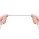 Dudao USB / Apple Iphone Lightning Data Charging Cable 5A 2m, White