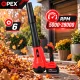 Cordless Leaf Blower OPEX Tools OPX28023, 21V, 2x 5.0Ah, Red/Black
