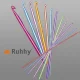 Ruhhy Crochet Hook Set with Case, 12 pcs, 2-8 mm