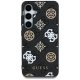 Guess 4G Printed Colored Peony Pattern MagSafe Case for Samsung Galaxy S25, Black