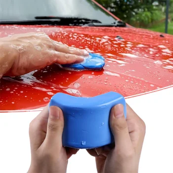 Hard Clay for Car Body Cleaning, Blue