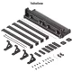 xTool Automatic Conveyor Feeder for P2 CO2 Laser, Black