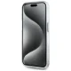 Karl Lagerfeld iPhone 15 Pro Max Case IML Metal Karl Head MagSafe, White