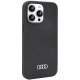 Audi iPhone 14 Pro Max Case Silicone Case, Black