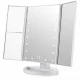 LED Cosmetic Makeup Mirror with Magnification, White
