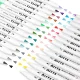 ARRTX 30A Acrylic Marker Pens, 30 Pastel Colours