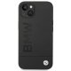 BMW iPhone 14 Plus Case Silicone Signature Logo MagSafe, Black