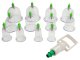Vakuuma Pretcelulīta Masāžas Bankas Ķermenim, 12 gab. | Vacuum Suction Body Anti Cellulite Massage Cups