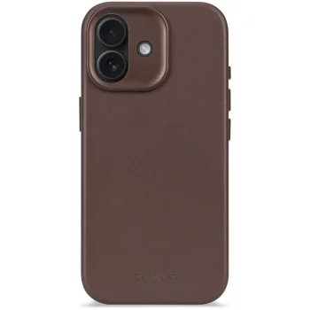 Decoded Leather Backcover with MagSafe for iPhone 17, Brown