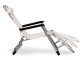 MultiGarden 2-in-1 Folding Garden Lounger Chair, Beige